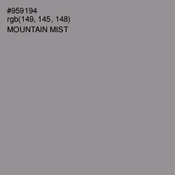 #959194 - Mountain Mist Color Image